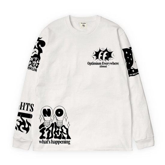 The Dudes Unisex μακρυμάνικη μπλούζα Dark Side Longsleeve T-Shirt